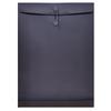 A3 Black Card Kraft Paper File Bag with String Tie for Archival Storage