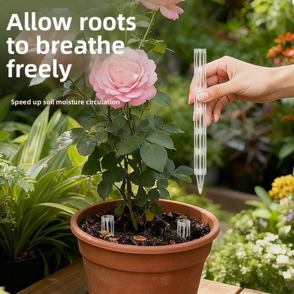 10PCS Prevent Root Rot Root Ventilation Pipes Soil Air Circulation Tubes For Bonsai Potted Plants