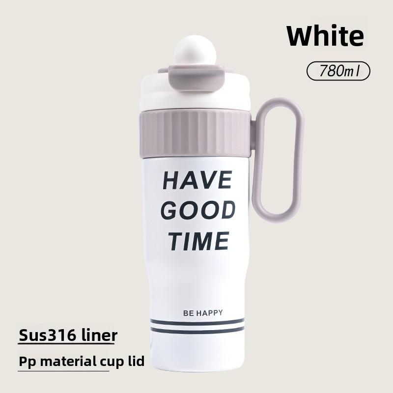 Flower Language Double Drink Insulated Bottle With Vacuum Technology For Office And Travel