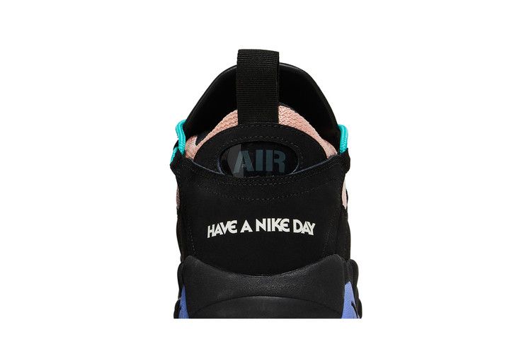 Men's Sneakers Nike Air More Money Have a Nike Day Black/White-Space Purple-Bleached Coral-Hyper Jade