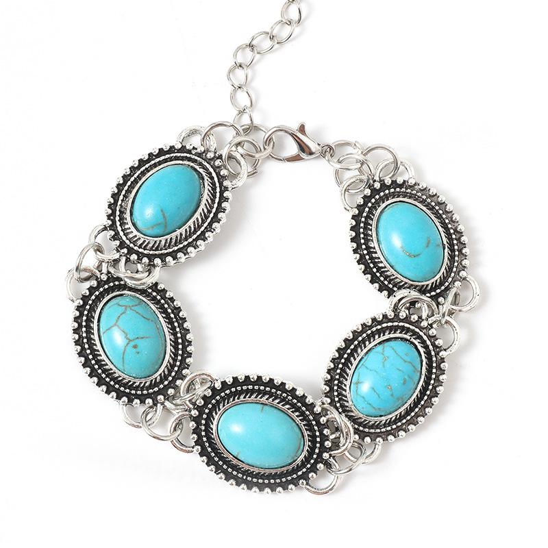 Fashion Acrylic Women's Bracelet Ethnic Style Buddha Bead Bracelet Women's Acrylic Bracelet Jewelry