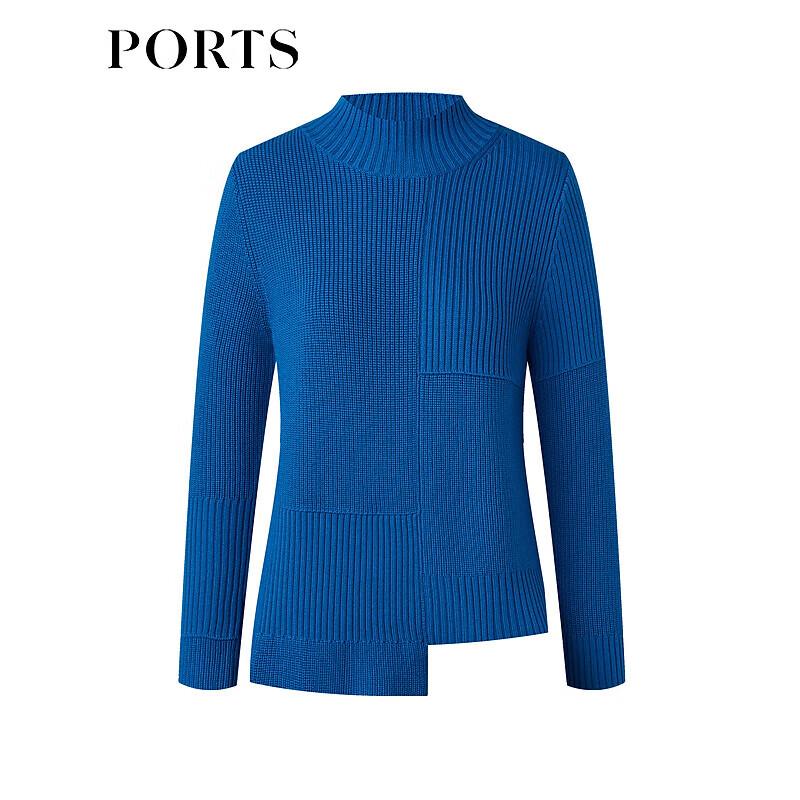 Ports Women's 100% Wool Round Neck Knit Sweater