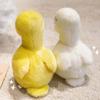 Yellow Duck Little Duck Plush Doll Soft Pillow Sitting Animals Plush  Children Gift