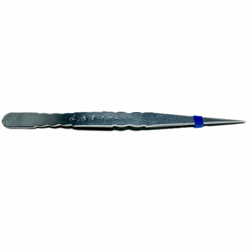 Venus Stainless Steel Tweezers 15cm - Thickened Pointed & Straight/Bent Tips for Threading