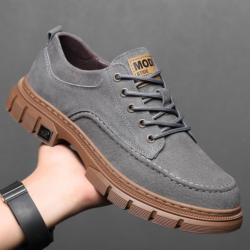 Fashion Leather Shoes For Man Genuine Leather Casual Shoes Fashion Business Oxford Shoes High Quality Designer Work Shoes