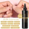 BORN PRETTY 250g Super Strong Nail Glue For False Nail Tips Press On Nails Refilled Package Base Gel Top Coat Matte Top Coat