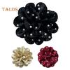Brosche für Frauen, Blumenform, Strass, Kunstperle, rutschfest, für Tasche, Mantel, Kragen, Hut, Schal, Dekoration, Kleidungsnadel, Party, Abschlussball, Kleidungsstück, Schmuck