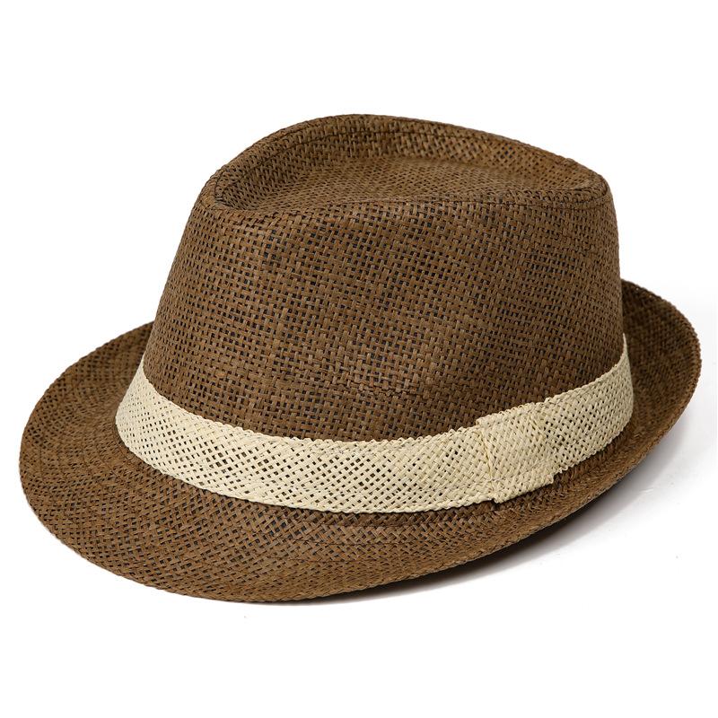Middle-Aged Dad Hat Spring And Autumn Summer Breathable Men'S Old Man Straw Hat The Elderly Sun Hat Old Man Grandfather Top Hat