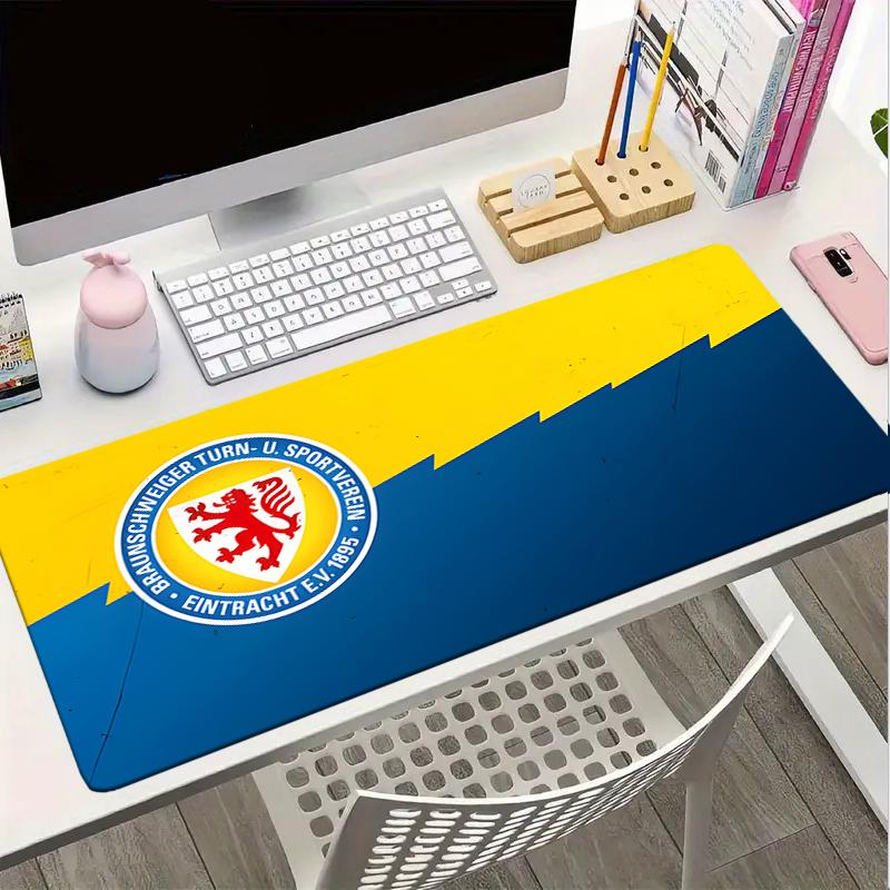Braunschweig Fc Crest Design Mouse pad, Gaming Mouse Pad, keyboard pad, Desk Decor for computer notebook Fan Gift Birthday Gift