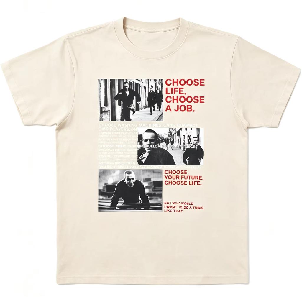 Summer Hot Sale FULLOFSSUN Choose Life T-Shirt KPOP CORTIS Martin Worn MUSINSA Graphic T-shirt Y2K Men Women Cotton Gothic Round T-shirt