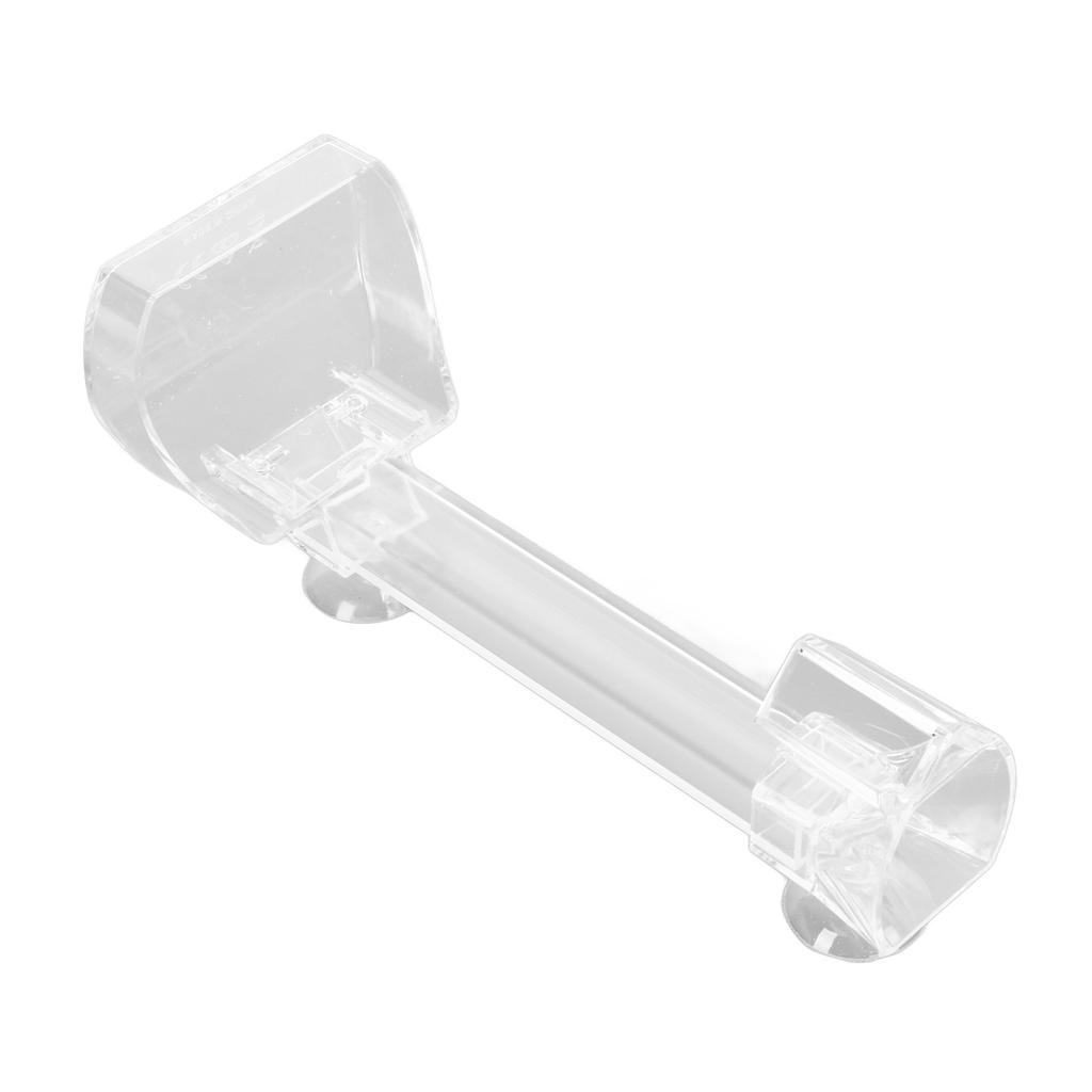 Fish Shrimp Feeder Tube Large Plate Fixed Point Feeding Acrylic Clr Shrimp Feeding Tube for Aquarium Fish  