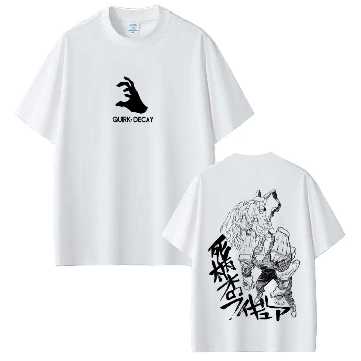 

Anime My Hero Academia Shigaraki Tomura T-shirt Men Women Casual High Quality Cotton Y2K T Shirts Man Cartoon Manga Cosplay Top S разноцветный