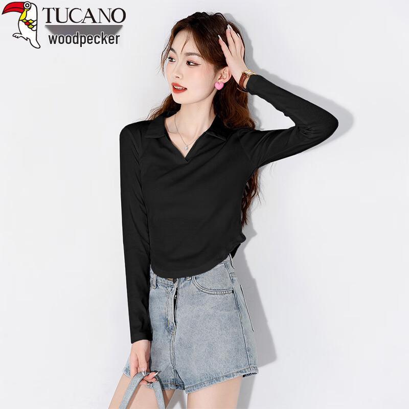

Women s Long Sleeve Polo Shirt with Curved Hem 2XL