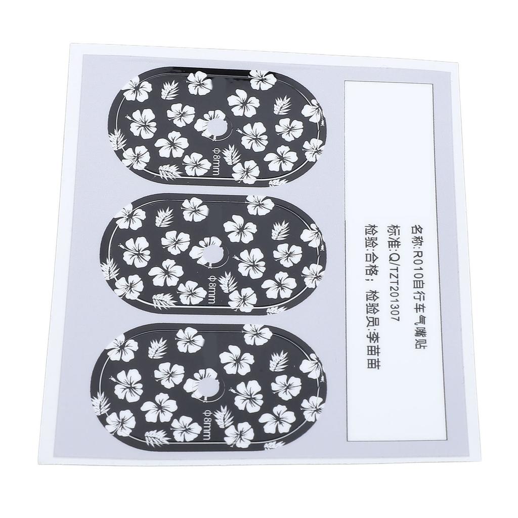 Samolepka na ventil horského kola Univerzální Dekorativní Samolepka na pevný ventil silničního kola pro francouzský ventil