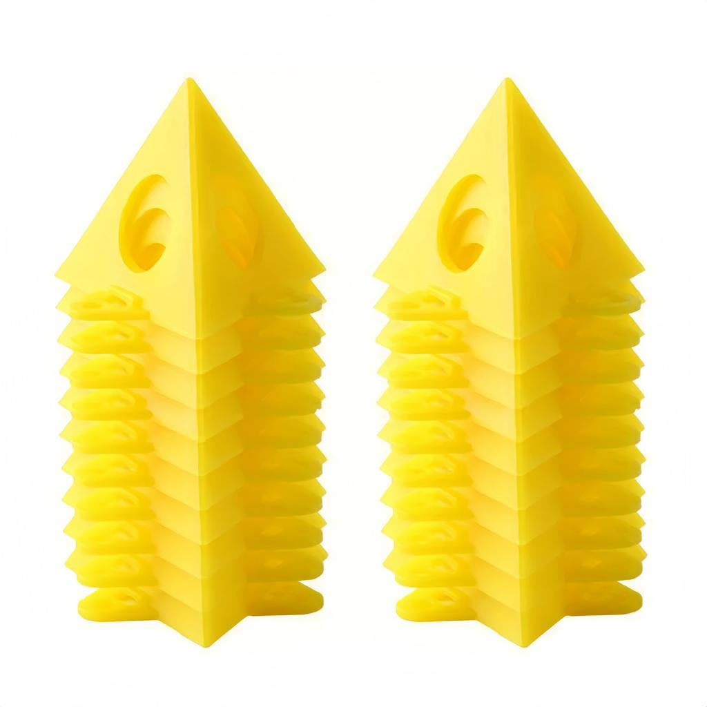 1-50PCS Pyramid Shaped Triangular Bracket Mini Cone Woodworking Spray Painting Door Plank Support Cushion Block Paint Tools