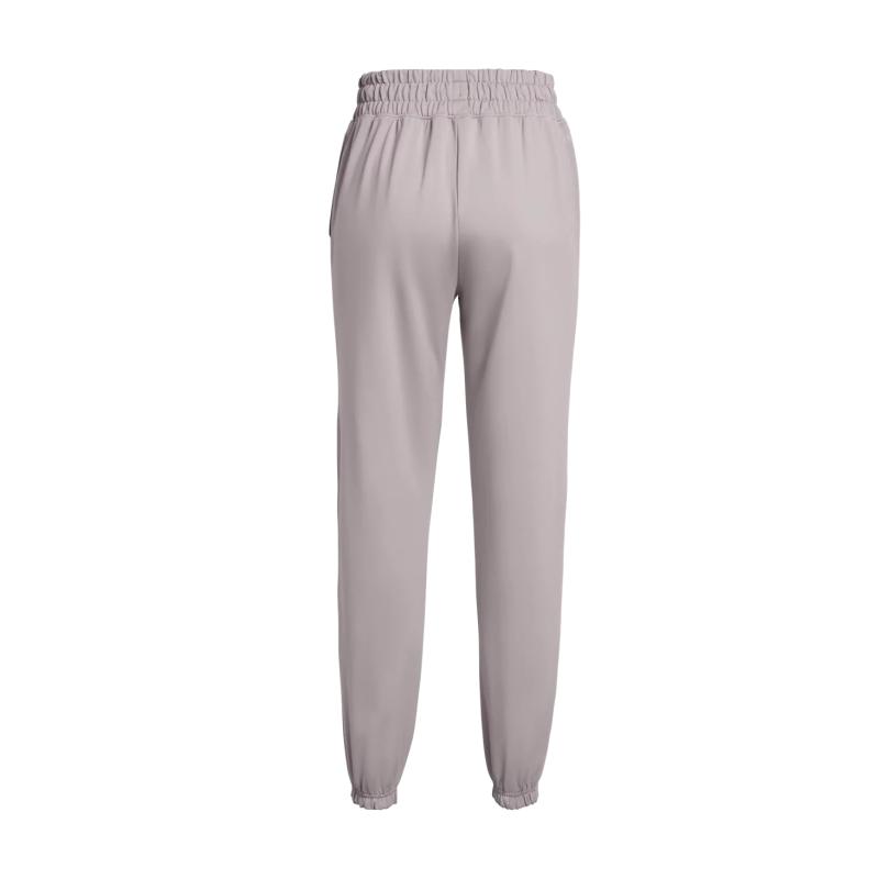 Under Armour Meridian Drawstring Cuffed Warm Knit Sports Pants Women bottoms Fatigue-Gray 1389520-015