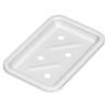 Soap Holder Aluminum Wall Mounted Kitchen Sponge Tray Shower Shelf Drain Storage Rack for Toilet