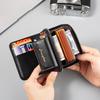 Men's Card Bag, Simple Men's Organ Card Bag, Large Capacity Multi Slot ID Bag, Zero Wallet