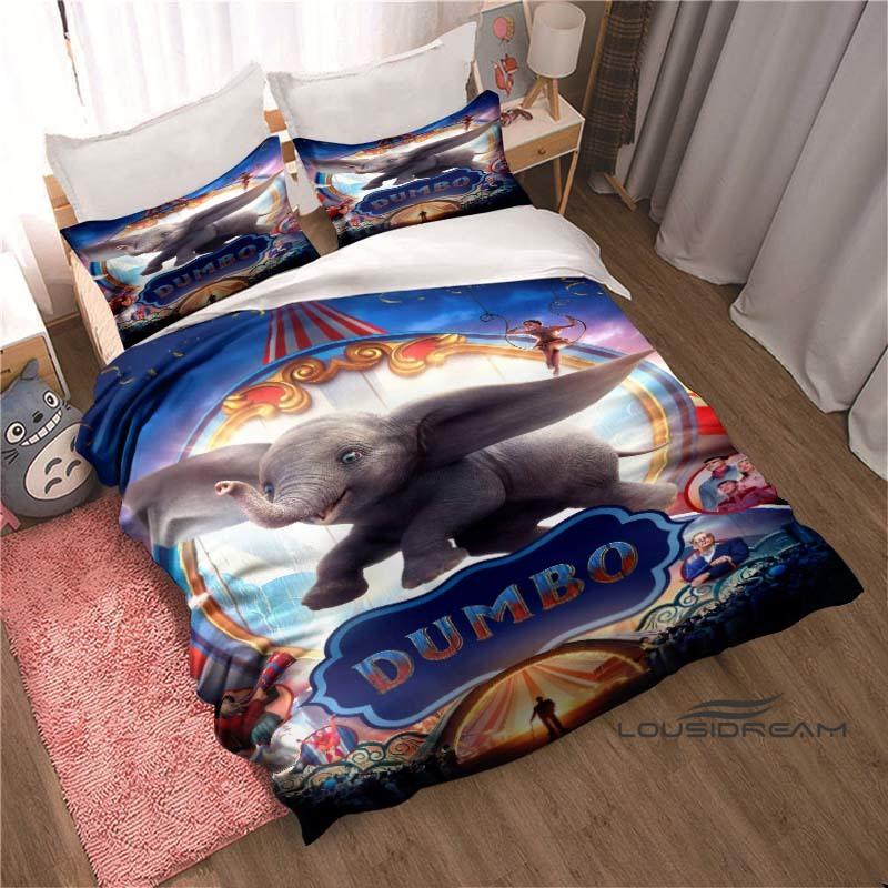 

Dumbo soft and comfortable duvet covers, children s bedding sets, extra-large, large, single, double beds, various sizes availab 135X200cm