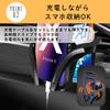 Aristal Car Drink Holder with Smartphone Storage be used while Air Vent Mount ABS [Can charging] (Blue)