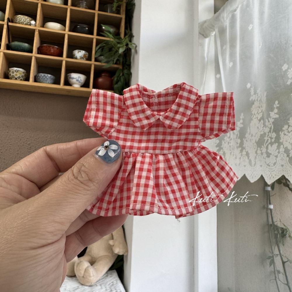 Cotton Doll Dress Up Clothes Floral Kawaii Mini Doll Skirt Cute Exquisite Doll Skirt  Dress Up Game