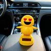 Giocattolo Solare per Cruscotto Auto, Bobblehead Divertente che Annuisce, Figura Oscillante Automatica per Veicolo Scrivania Ufficio, Carino Cartoon