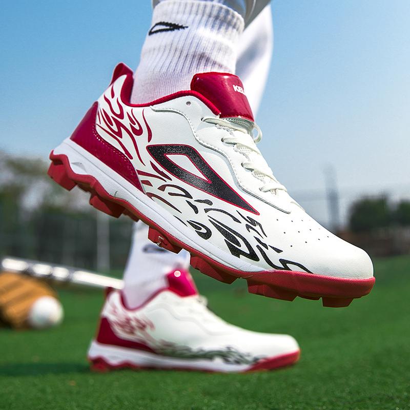 2026 New Men Baseball Sneakers Professional Softball Sport Shoes Non Slip Spiked Sneakers Comfortable Baseball Training Shoes