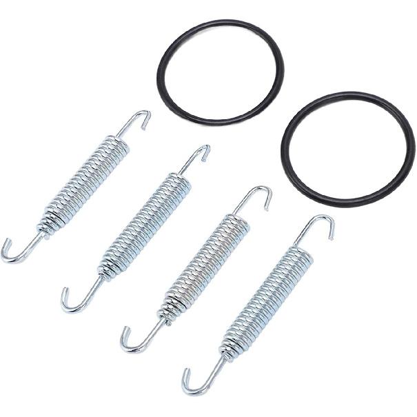 Exhaust Pipe Springs O Rings Kit Set 90507‑20030‑00 Replacement for Banshee 350 YFZ350 1987‑2006