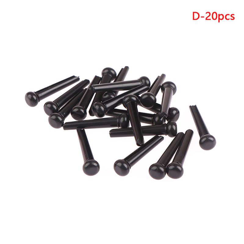 

20 шт. штифты для моста для акустической гитары для замены пластикового съемника на 6 струн