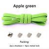 No Tie Elastic Shoe Laces One Size Fits All Adult and Kids Shoes Shoelaces for Sneakers Shoelace Tieless Flat Expand Shoestrings