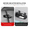 Car Sun Visor Sunglasses Holder Case Anti-Scratch Protective Box For BMW M F10 F20 F30 F40 F15 F25 F26 F31 F49 E62 E83 E84 QV5