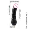 DTSUDU Sex Machine Accessory For Sex Machine, With 3XLR Connector, Toy Suction Cup, Adjustable Length Angle Accessory