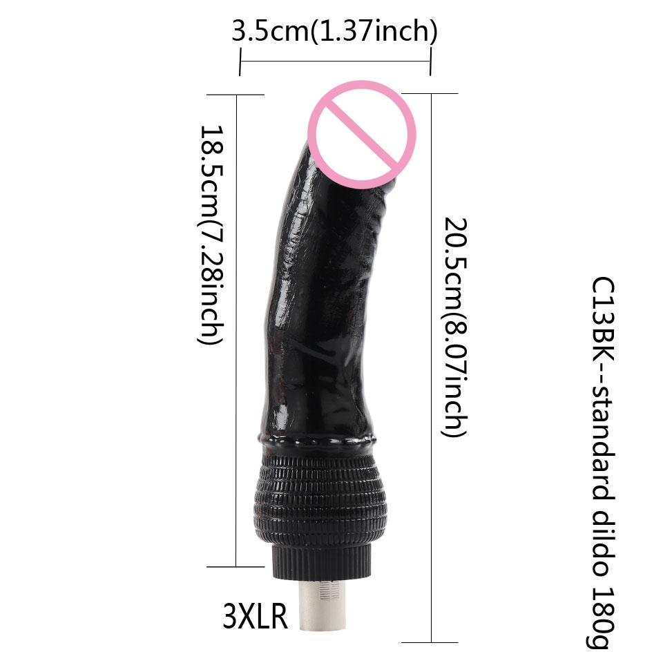 DTSUDU Sex Machine Accessory For Sex Machine, With 3XLR Connector, Toy Suction Cup, Adjustable Length Angle Accessory
