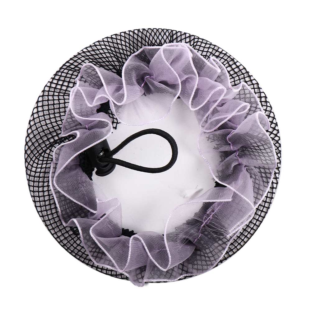 Elegant For Women Elastic Hairbands Lace Hollow Ponytail Holder Hair Holder Girls Drawstring Snoods Ballet Bun Hair Nets