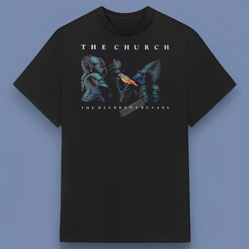 The Church The Blurred Crusade Shirt Ultra Soft Fabric Gift For Friends Family M