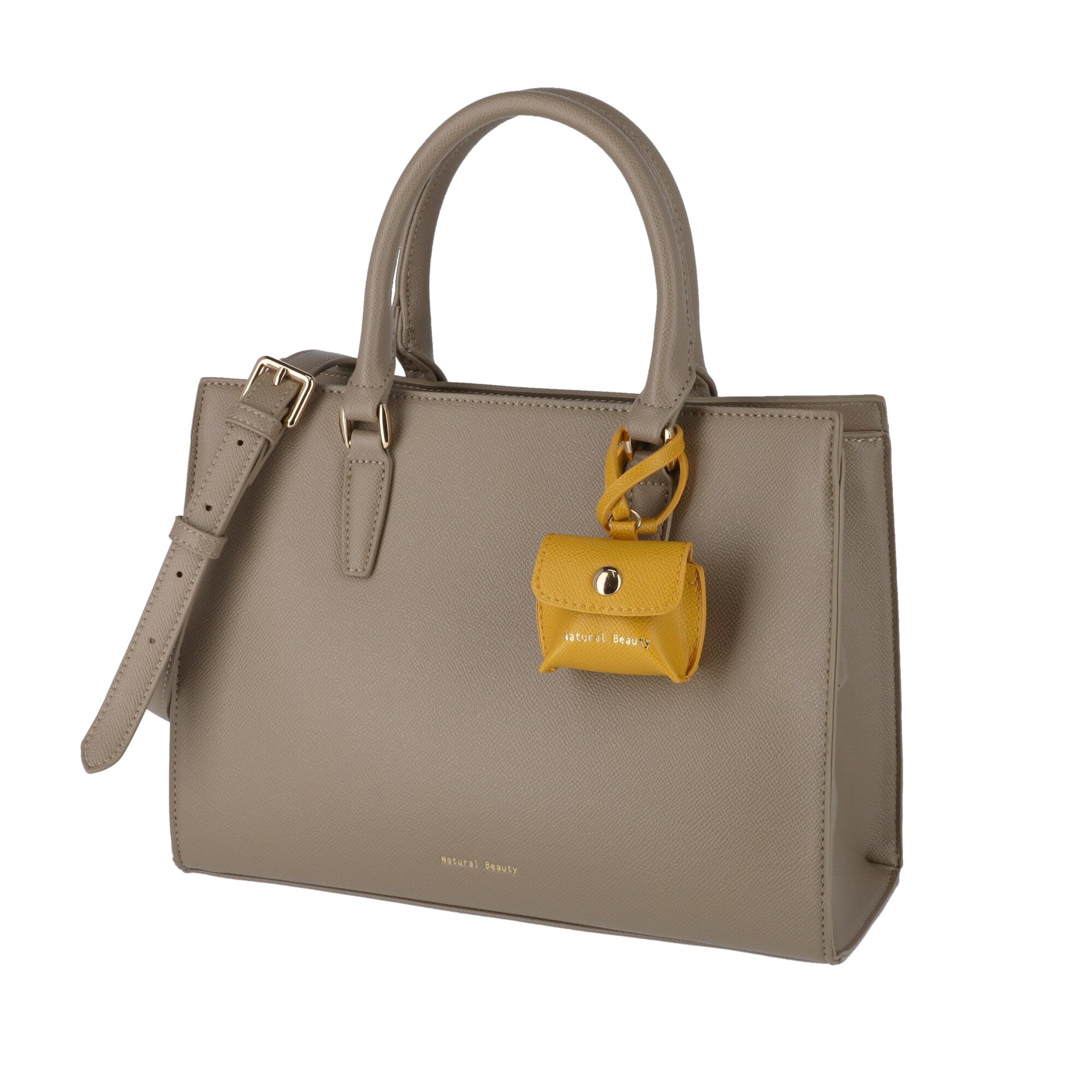 

Natural Beauty Elena Handbag in Oak 2-way
