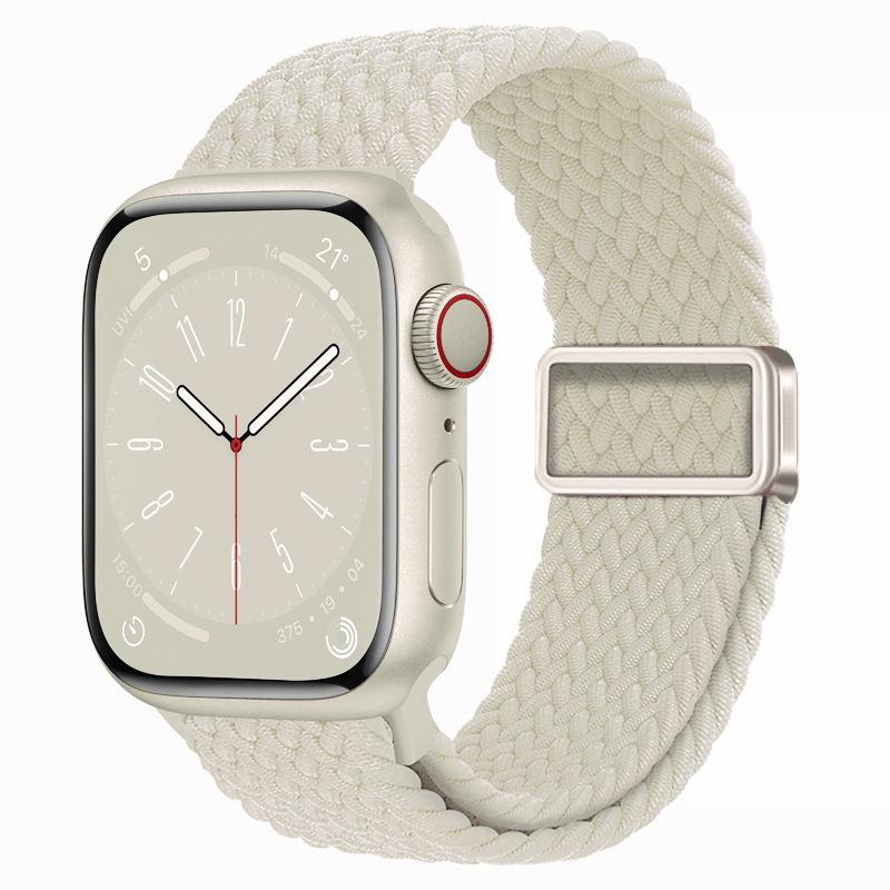 Magnetic Buckle Nylon Elastic Woven Band for Apple Watch Series 1/2/11