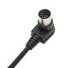 9.8ft 90 Degree MIDI Din Extension Cable Plug and Play Right Angle Adapter  Electric Piano