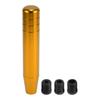 INFINAUTO Car Shift 18cm Universal Gear Shift Knob for Automatic and Manual with 3 Aluminum Gold 1 Set Knob, Vehicles, Adapters, Alloy, Tone,
