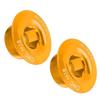 2pcs     Crank Cover Screw   Dustproof Waterproof Aluminum Alloy Parts for Prowheel Hollow Integrated Crankset