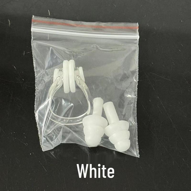 Universal Soft Silicone Waterproof Swimming Nose Clip & Earplugs Set for Adults