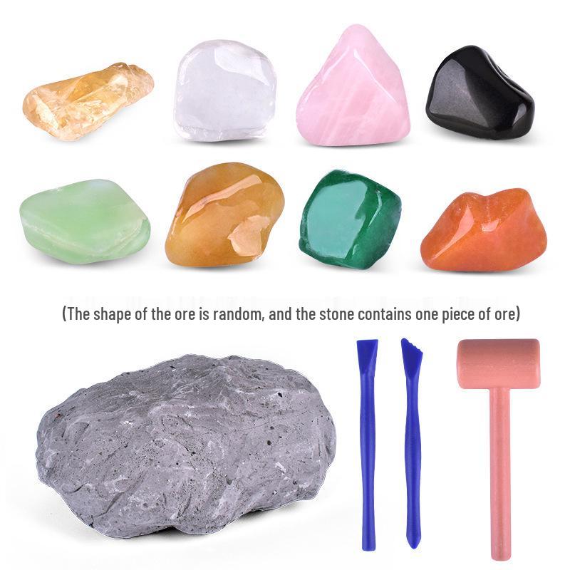 Gem Dinosaur Fossil Teaching Aids: Archaeological Excavation Toys for Primary School Students