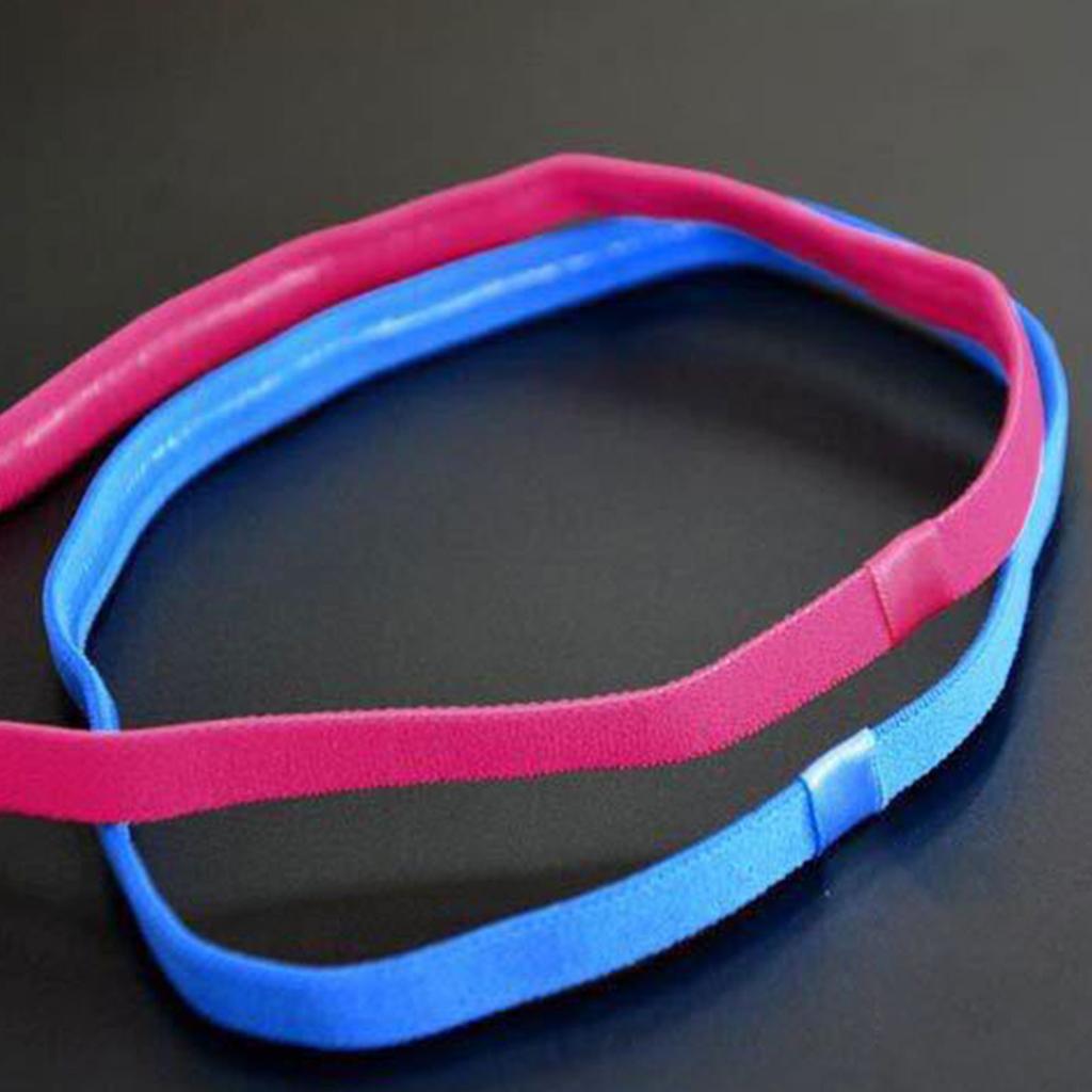 Sweat Absorbent Yoga Sweatband Running Outdoor Fitness Headwrap Hair Band Sport Headband Breathable Hairband for Fitness