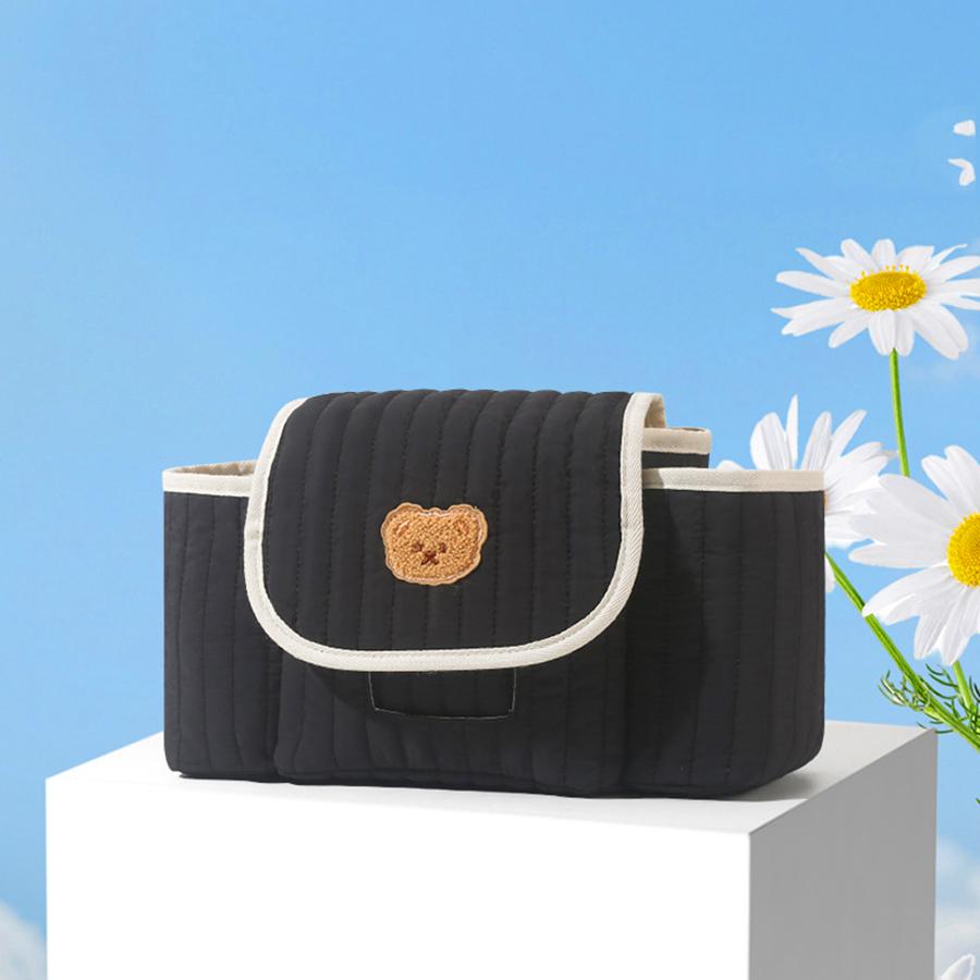 Mommy Bag Korea Cute Bear Portable Multifunctional Stroller Nappy Bag Soft Maternity Storage Bags Baby Diaper Organizer