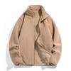 Giacca in Pile Stile Coppia Top da Uomo Ispessito in Montone Corallo