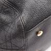 Used Dior Canage Tote Bag leather Black Used Women