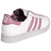 adidas Originals Superstar 2 Día de San Valentín Edición Limitada Cómodas Clásicas Zapatillas Deportivas Unisex Blancas Moradas KZ7157