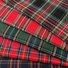 Christmas Plaid Fabric Check Print Polyester Squares Bundles Christmas Buffalo for Sewing Patchwork DIY Craft Holiday Decoration