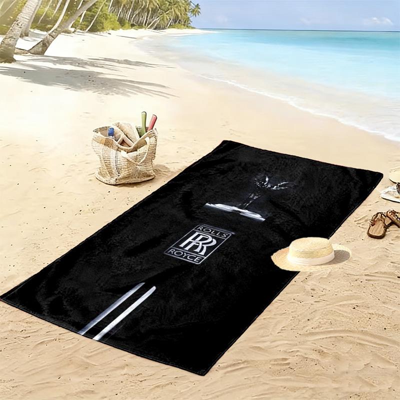 Rolls Royce Luxury Rain beach towel beach soft Absorbent bath towel quick-drying swim towel seaside Fashion beach towel Outdoor picnic beach mat