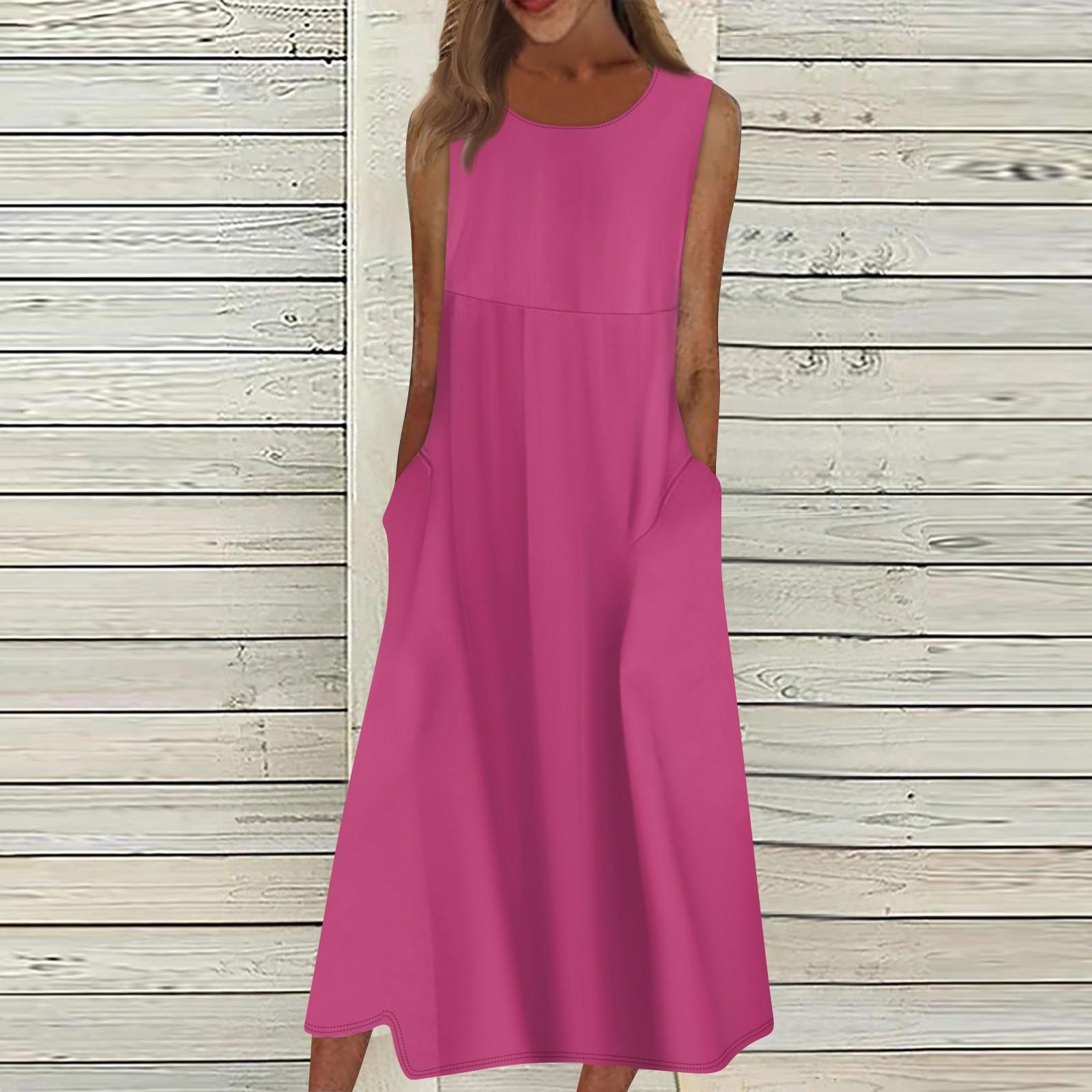 Жен. Повседневные платья с принтом Круглый вырез Классический Классический На открытом — фото 14